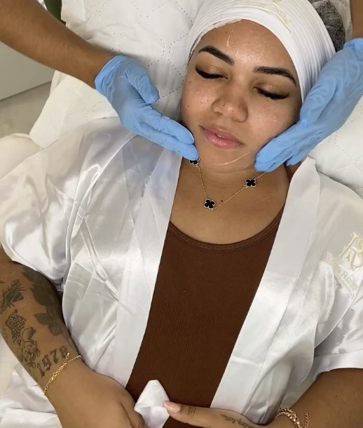 Protocolo facial em andamento